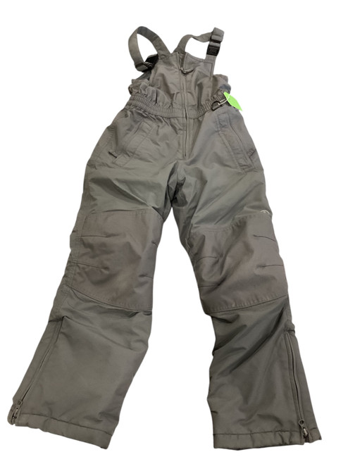 Vist Large View of Product Image Which is Used Lands End Snow Bibs Y Grey MD