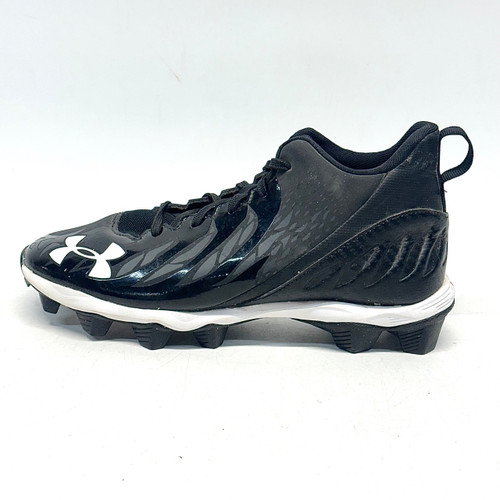 Vist Large View of Product Image Which is Used Under Armour SPOTLIGHT FRANCHISE Jr FB Cleats Black Junior 05