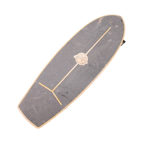 Vist Large View of Product Image Which is Used FLOW SURFSKATE BOARD Longboard Brown Long