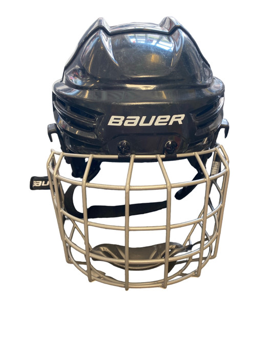 Vist Large View of Product Image Which is Used Bauer IMS 5.0 Helmet Cage Combo Black MD