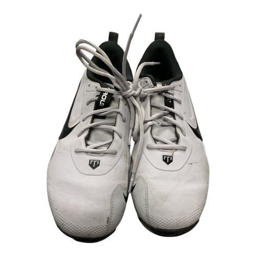 Vist Large View of Product Image Which is Used Nike TROUT BB/SB Cleats Grey Youth 07.5