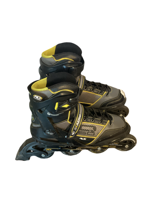 Vist Large View of Product Image Which is Used RollerDerby ELITE SERIES Q60 Senior Rec Fitness Skates Black Senior 10