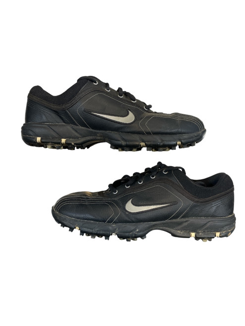 Vist Large View of Product Image Which is Used Nike Mens Golf Shoes Black Senior 8.5