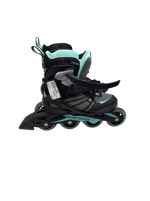 Vist Large View of Product Image Which is Used Rollerblade ZETRABLADE Senior Rec Fitness Skates Black Senior 7
