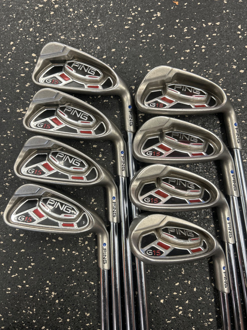 Vist Large View of Product Image Which is Used Ping G15 Mens Iron Set RH 4I-SW