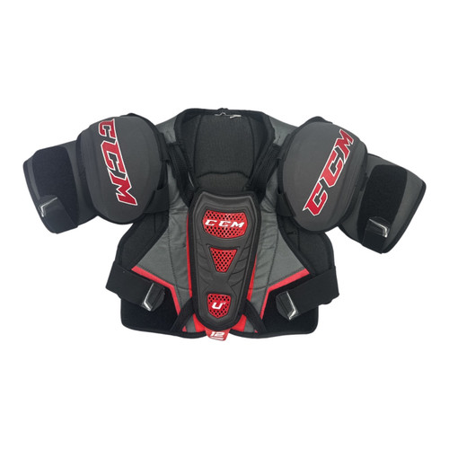 Vist Large View of Product Image Which is Used CCM U+ 12 Senior Shoulder Pads SM