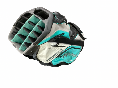 Vist Large View of Product Image Which is Used Taylormade CATALINA Mens Stand Bag Lime Green