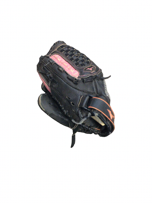 Vist Large View of Product Image Which is Used Mizuno FINCH BB/SB Glove LH Throw Black 11 1/2"