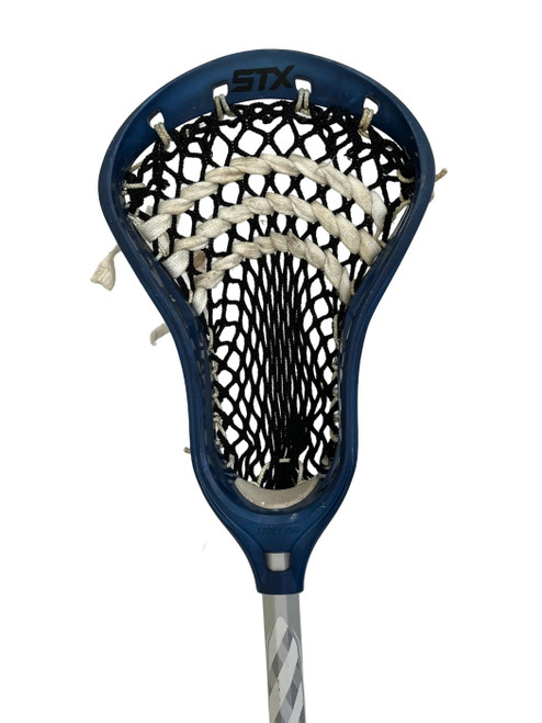Vist Large View of Product Image Which is Used STX Stallion 6000 Mens Atk/Mid Complete Stick Navy Blue