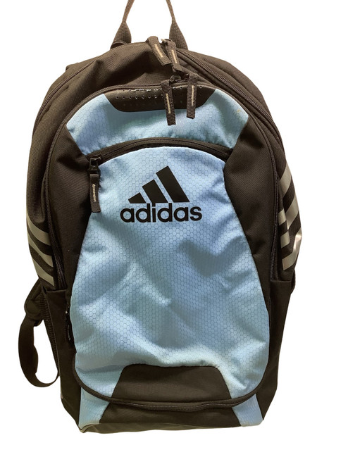 Vist Large View of Product Image Which is Used Adidas STADIUM BACKPACK II Soccer Player Sackpack Sky Blue