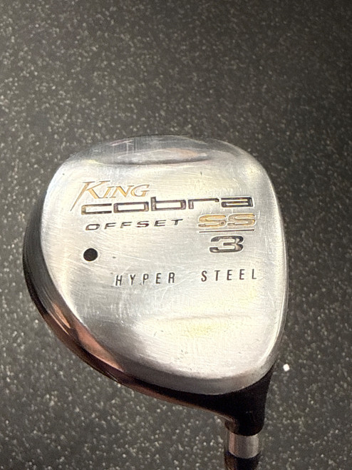 Vist Large View of Product Image Which is Used Cobra SS HYPER STEEL OFFSET Mens Fairway Wood RH 3 Wood