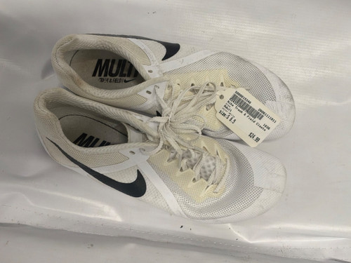 Vist Large View of Product Image Which is Used Nike Track & Field Cleats Adult White Senior 8.5