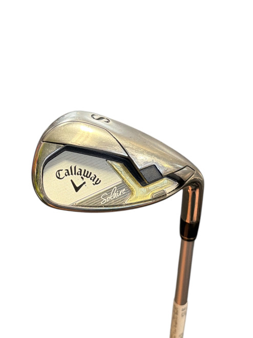 Vist Large View of Product Image Which is Used Callaway SOLAIRE Golf Wedge Womens RH Sand Wedge