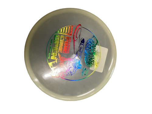 Vist Large View of Product Image Which is Used Latitude 64 PINE CONE OPEN Disc Golf Putter White