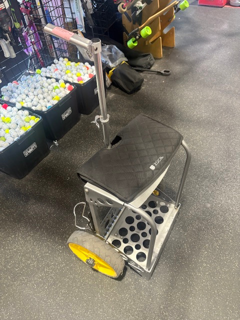 Vist Large View of Product Image Which is Used Zuca Disc Golf Cart