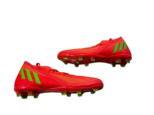 Vist Large View of Product Image Which is Used Adidas PREDATOR Soccer Cleats Orange Junior 05