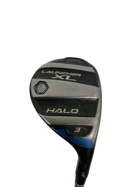 Vist Large View of Product Image Which is Used Cleveland LAUNCHER XL HALO Mens Hybrid Club RH 3 Hybrid