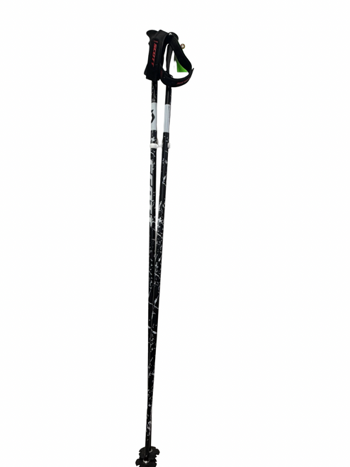 Vist Large View of Product Image Which is Used Scott SERIES 4 Ski Poles Black And White 125 cm / 50 in