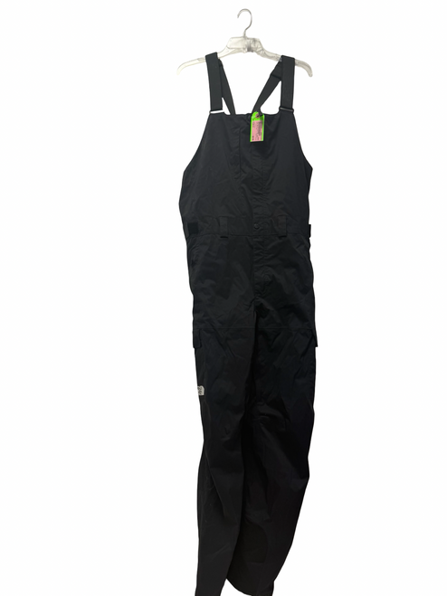 Vist Large View of Product Image Which is Used The North Face Freedom Mens Snow Bibs Black LG