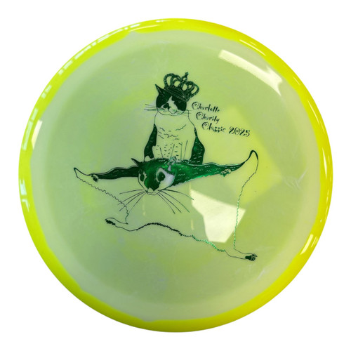 Vist Large View of Product Image Which is Used Innova HALO STAR WRAITH Disc Golf Driver Yellow 171g