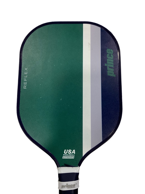 Vist Large View of Product Image Which is Used Prince REFLEX Pickleball Racquet Green