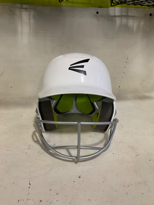 Vist Large View of Product Image Which is Used Easton EASTON SB HELMET Batting Helmet w/Mask White SM