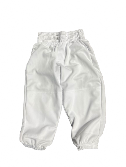Vist Large View of Product Image Which is Used Rawlings RAWLINGS BASEBALL PANT YTH XS BB/SB Pant Boys White XS