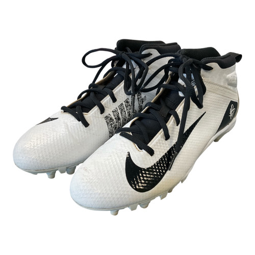 Vist Large View of Product Image Which is Used Nike ALPHA HUARACHE 7 LAX Cleats Mens White Senior 8