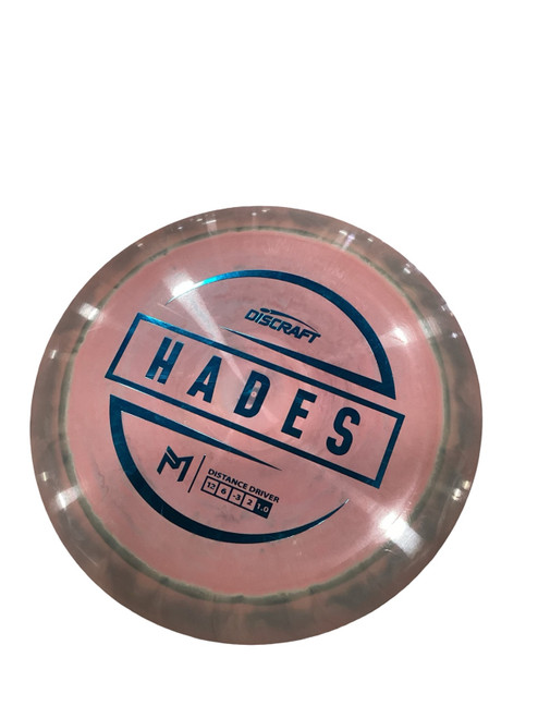 Vist Large View of Product Image Which is Used Discraft HADES Disc Golf Driver Pink