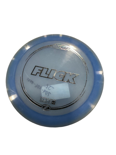 Vist Large View of Product Image Which is Used Discraft FLICK Disc Golf Driver Royal Blue