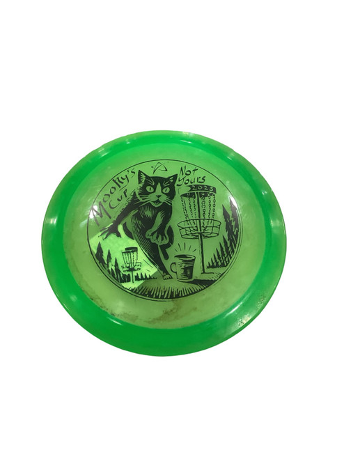 Vist Large View of Product Image Which is Used Prodigy Disc MOOKY CUP Disc Golf Driver Green
