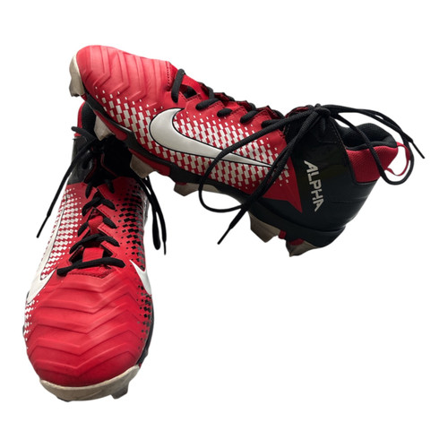 Vist Large View of Product Image Which is Used Nike Adult FB Cleats Red Senior 10