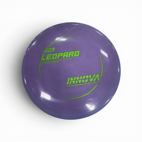 Vist Large View of Product Image Which is Used Innova PRO LEOPARD Disc Golf Driver Purple