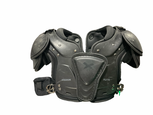 Vist Large View of Product Image Which is Used Xenith MEDIUM FLYTE FB Shoulder Pads Black MD