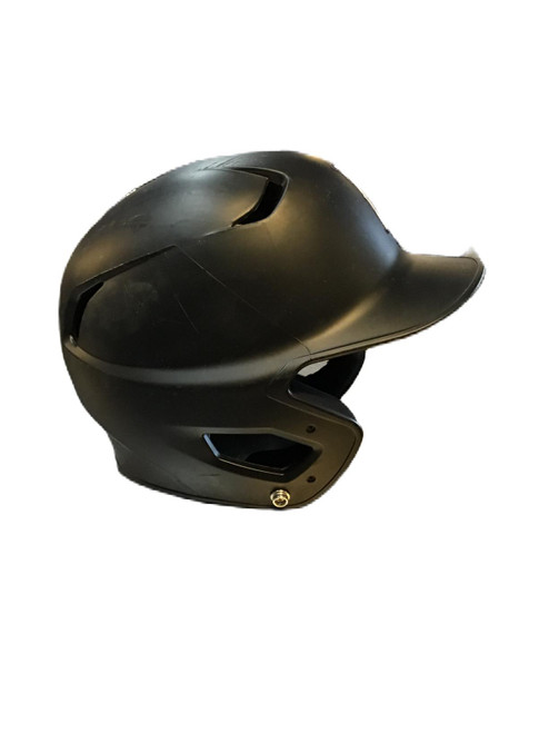 Vist Large View of Product Image Which is Used Easton Z5 2.0 Batting Helmet No Mask Black One Size
