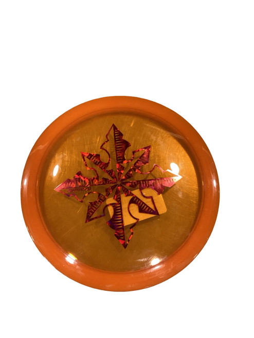 Vist Large View of Product Image Which is Used Discmania ACTIVE PREMIUM MAGICIAN Disc Golf Driver Orange