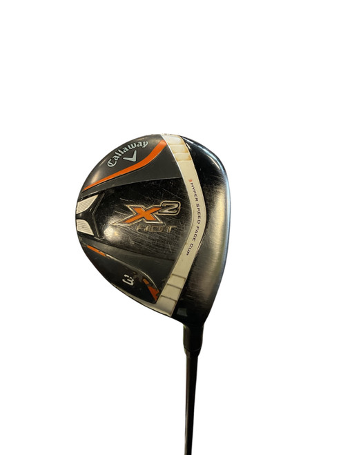 Vist Large View of Product Image Which is Used Callaway X2 HOT Mens Fairway Wood RH 3 Wood