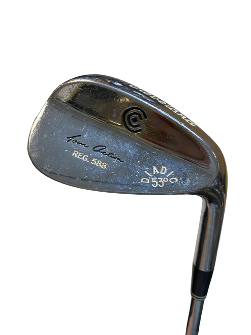 Vist Large View of Product Image Which is Used Cleveland TOUR ACTION REG 588 Golf Wedge Mens RH Gap/Approach Wedge