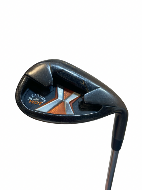 Vist Large View of Product Image Which is Used Callaway X24 HOT Golf Wedge Mens RH Sand Wedge