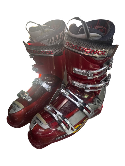 Vist Large View of Product Image Which is Used Rossignol BANDIT Mens DH Ski Boot Red 275 MP - M09.5 - W10.5