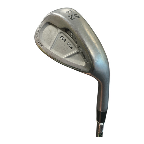 Vist Large View of Product Image Which is Used Cleveland 588 RTX Golf Wedge Mens RH 52 Degree