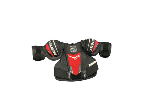 Vist Large View of Product Image Which is Used Bauer LEGACY Youth Shoulder Pads MD