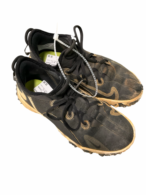 Vist Large View of Product Image Which is Used Nike TURF CLEAT BB/SB Cleats Black Junior 04