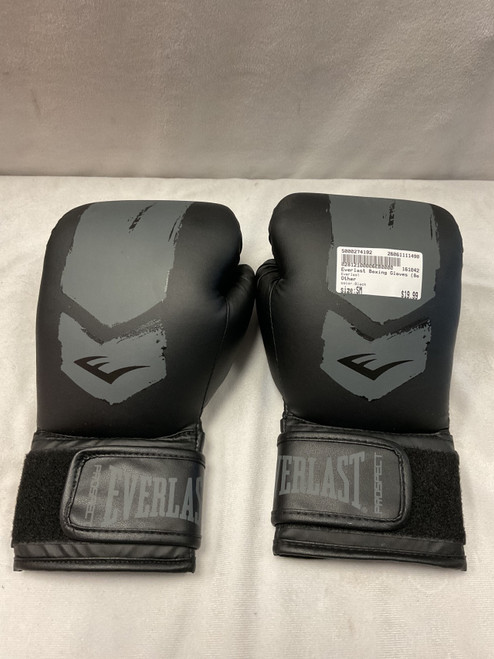 Vist Large View of Product Image Which is Used Everlast Boxing Gloves Black SM