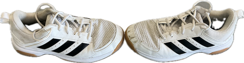 Vist Large View of Product Image Which is Used Adidas VB Shoes Adult White Senior 7.5