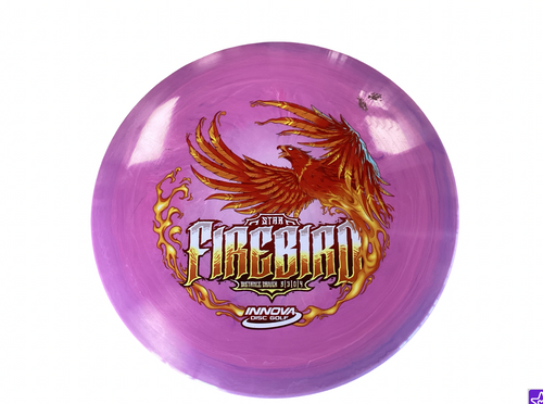 Vist Large View of Product Image Which is Used Innova STAR FIREBIRD Disc Golf Driver Pink