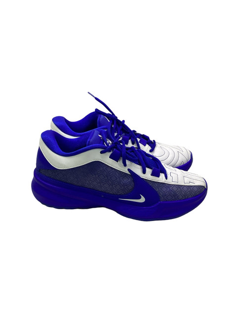 Vist Large View of Product Image Which is Used Nike GREEK FREAK Basketball Shoes M Royal Blue And White Senior 10