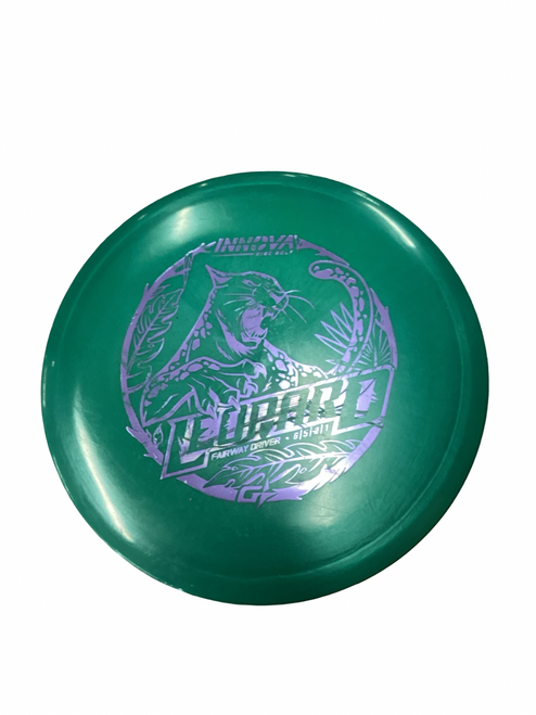 Vist Large View of Product Image Which is Used Innova G STAR LEOPARD Disc Golf Driver Green