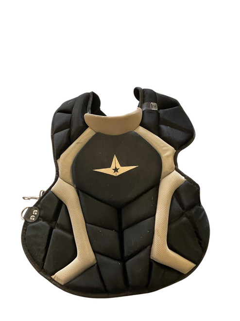 Vist Large View of Product Image Which is Used All Star CHEST PROTECTOR Catchers Chest Protector Black Intermed