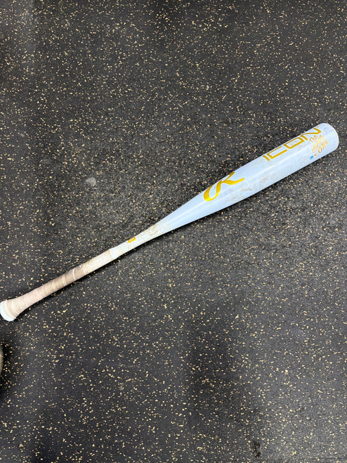 Vist Large View of Product Image Which is Used Rawlings ICON THE CHOSEN ONE BB/SB High School -3 Bat 31"